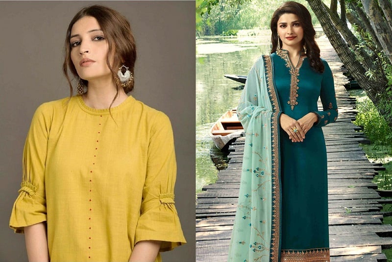 Types of Salwar Neck Designs