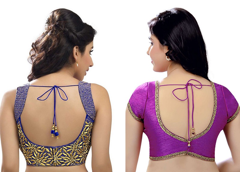 Back-Tied Blouse Designs