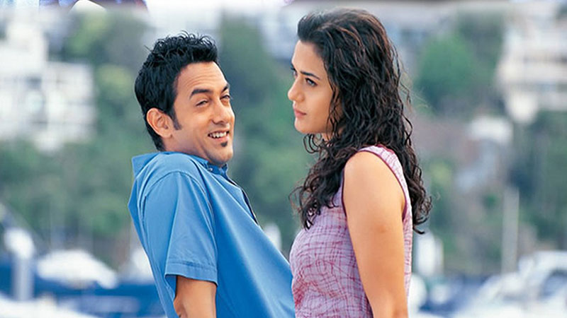 Aamir & Preeti in Contemporary Clothes