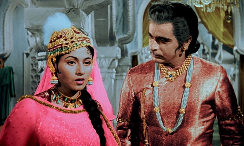 Madhubala & Dilip Kumar In Mughal-E-Azam