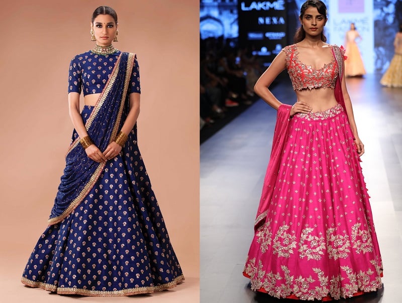 Unique Colours Lehenga