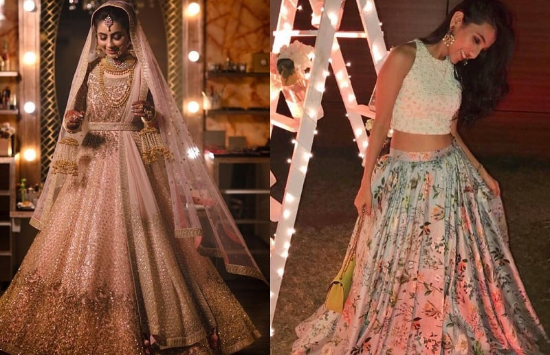 Panelled panache Lehenga