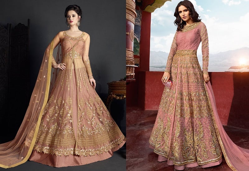 Front Slit Lehenga