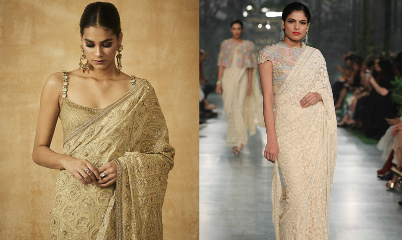 Chikankari Sarees from Lucknow