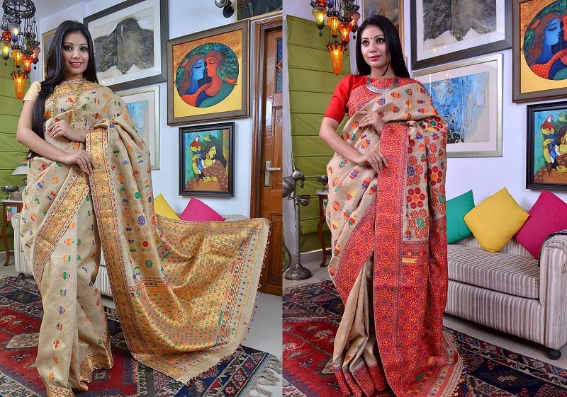 Muga Silk Sarees from Assam: