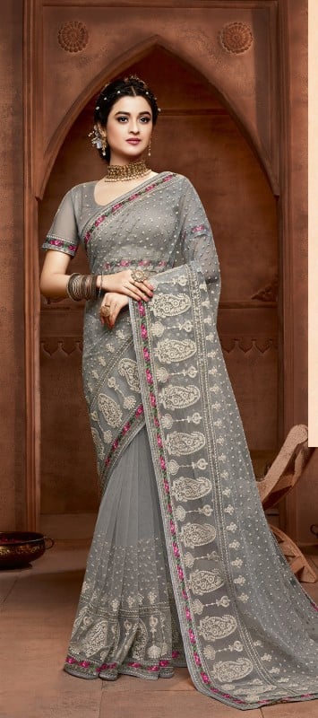 Net Saree