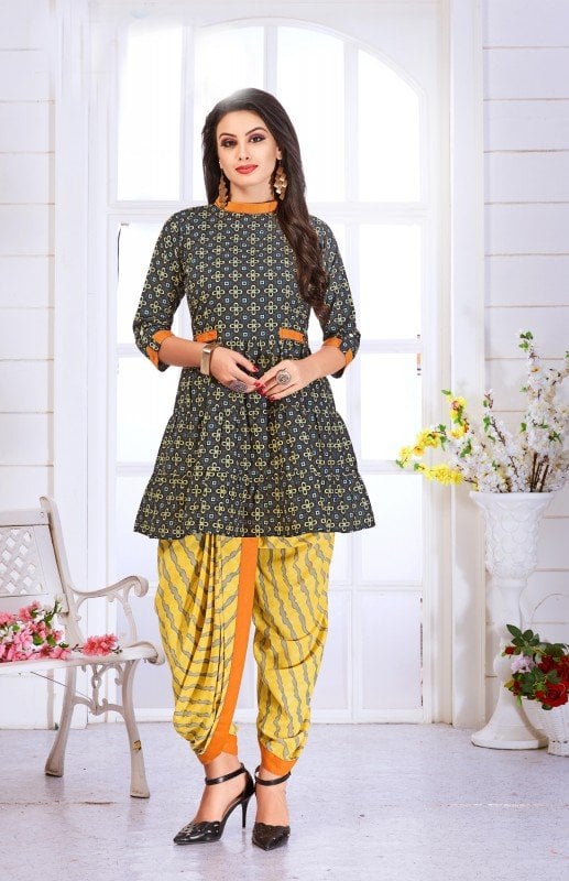 Dhoti Pants With Kurti