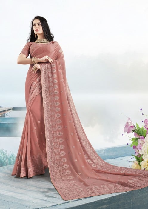 Georgette Saree