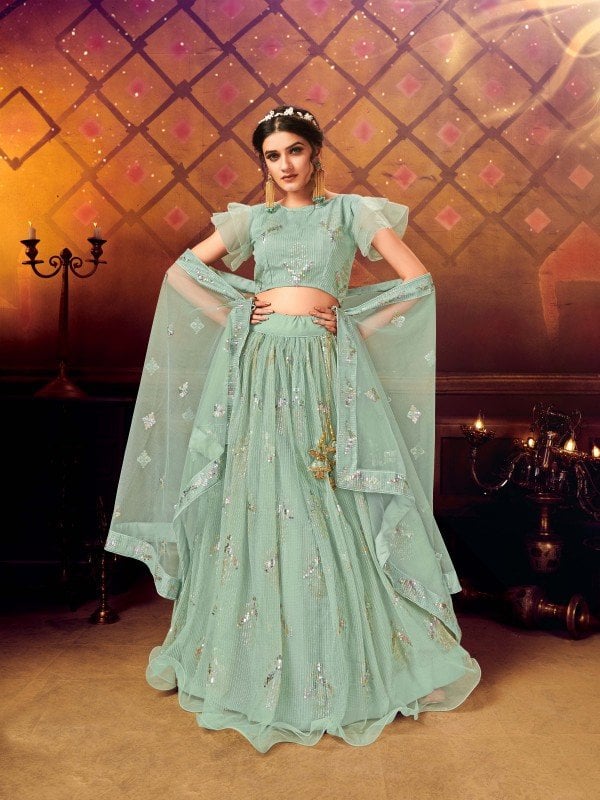 Crop-top Lehengas