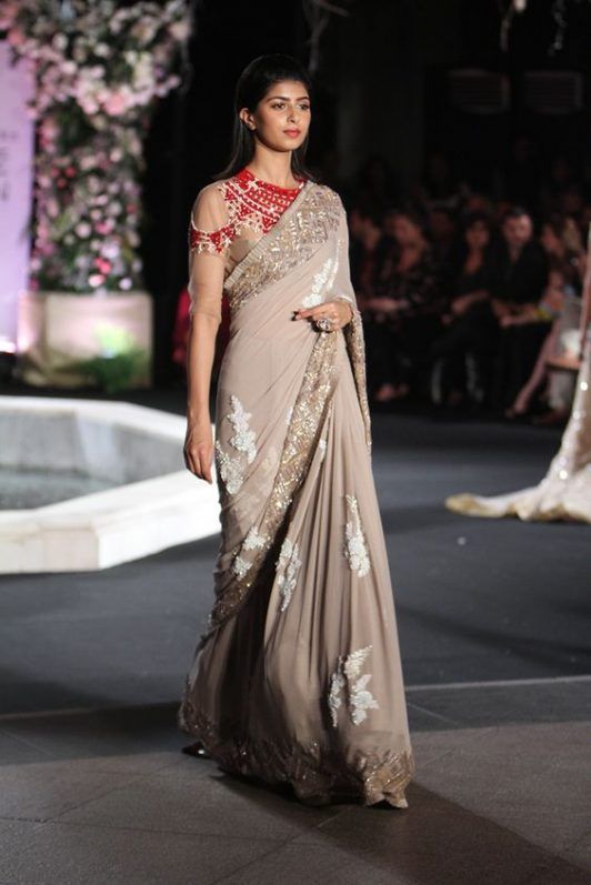 Designer Party Wear Saree - Manish Malhotra