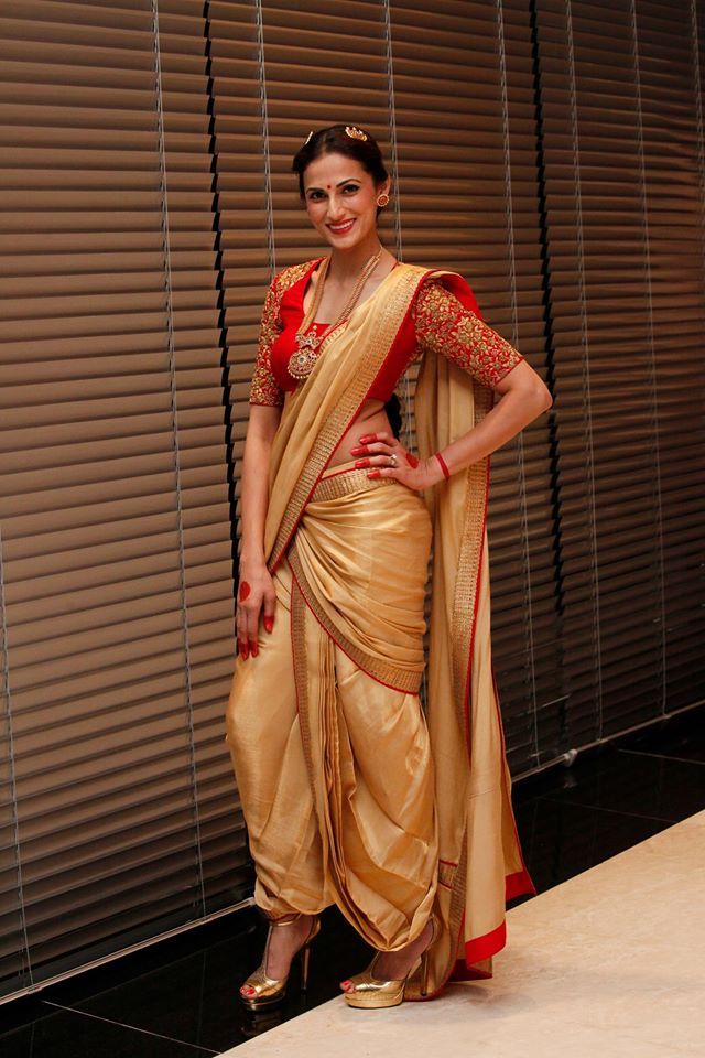 Dhoti-Style Silk Sarees 