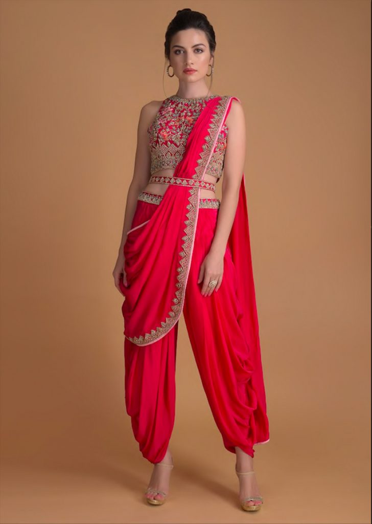 Dhoti Saree