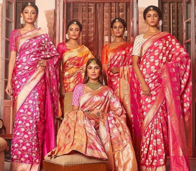 Banarasi saree for special Occasion 