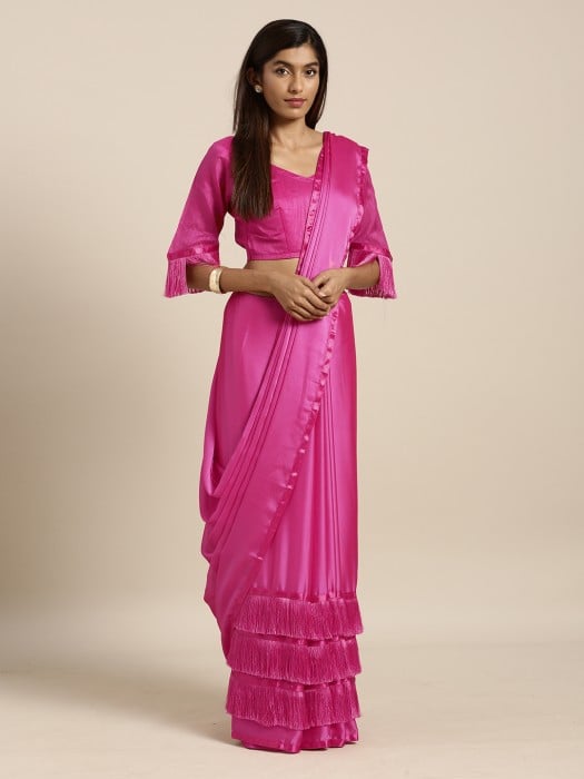 Ruffle Sarees 