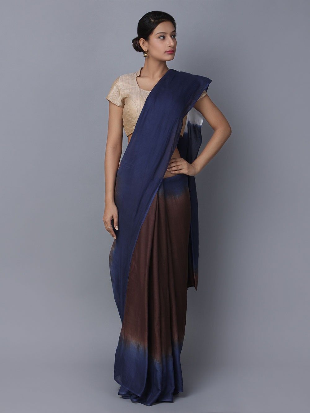 Ombre Saree