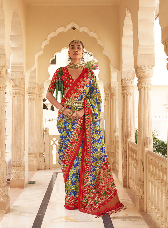 Tussar silk saree