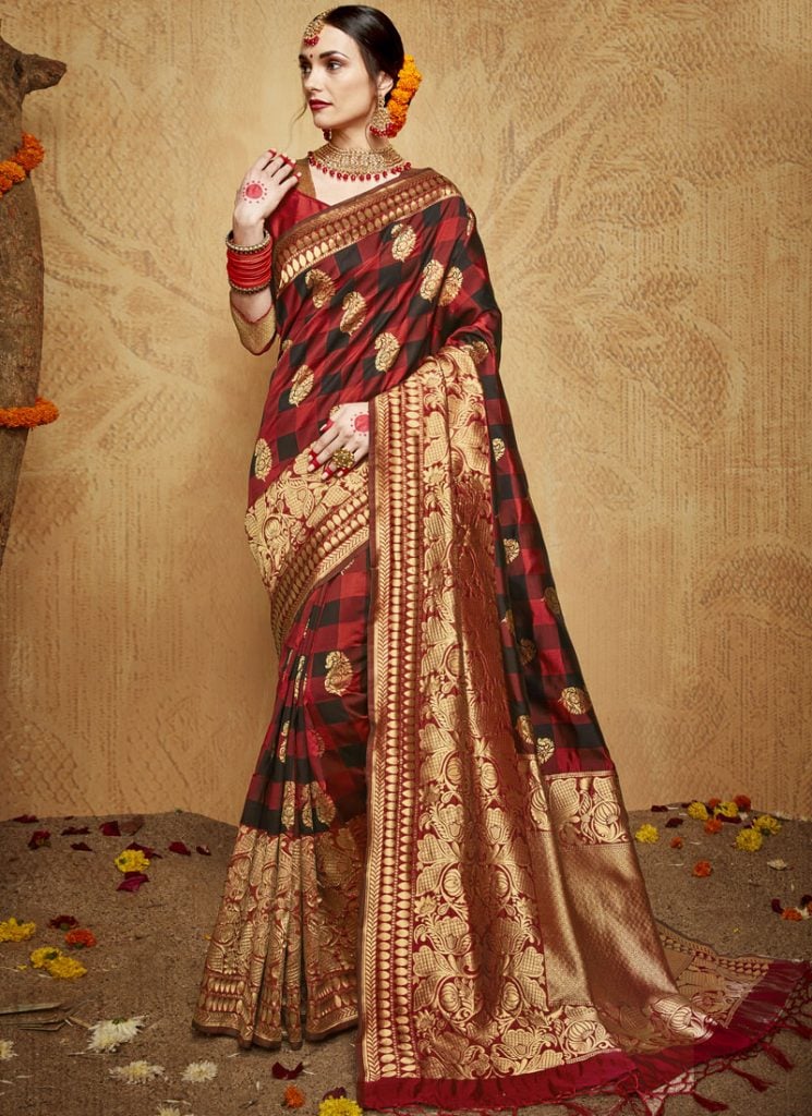 Traditional Kanchipuram Sarees