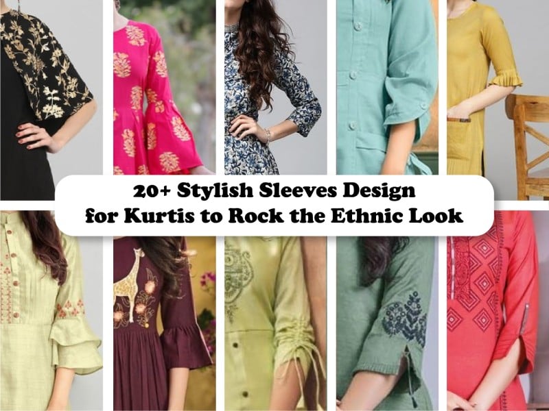 20 Stylish Sleeves Design for Kurtis to Rock the Ethnic Look