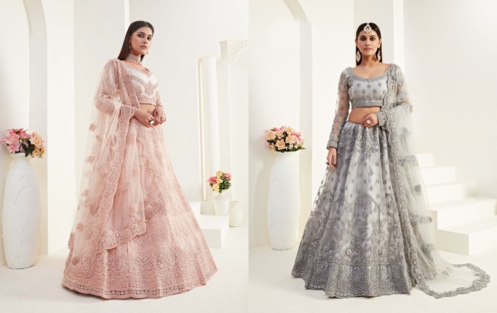 Net Lehengas