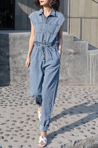 denim jumpsuits