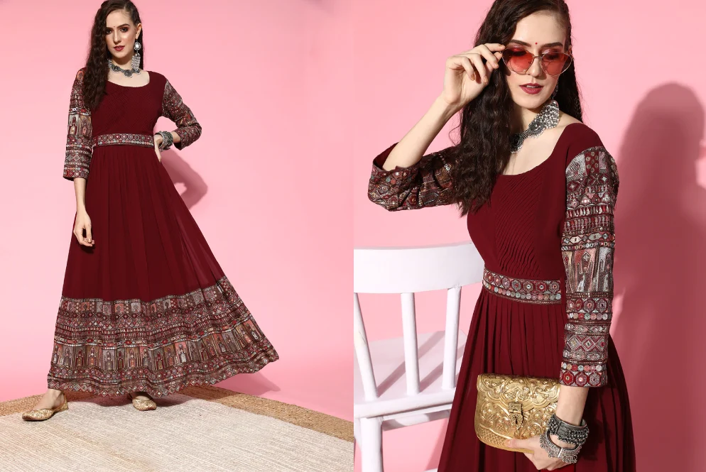 Designer long kurti