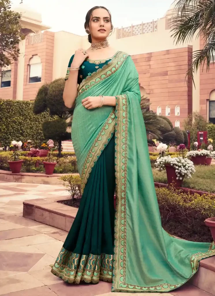 half and half sarees