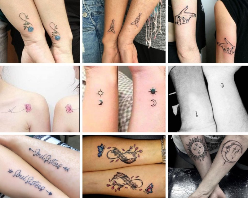 5. Matching tattoos