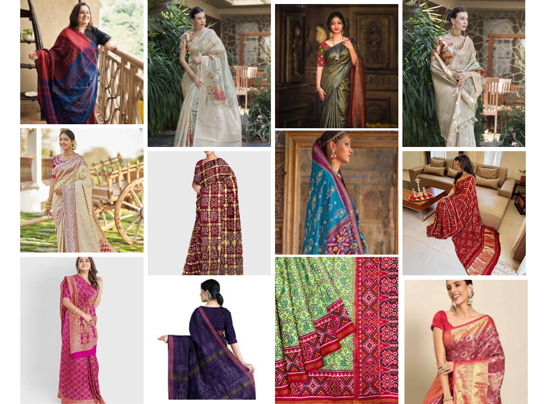 Traditional Sarees from Gujarat