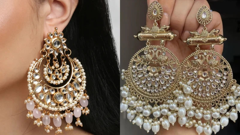 Chaand Bali Jhumkas