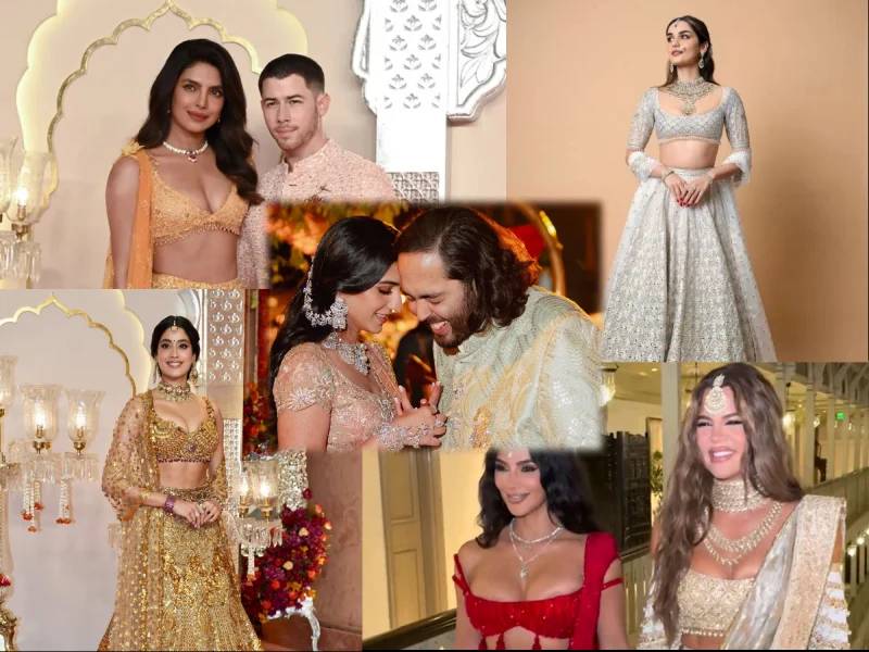 Stunning Ethnic Fashion Moments: Celebrities at Anant Ambani and Radhika Merchant’s Wedding