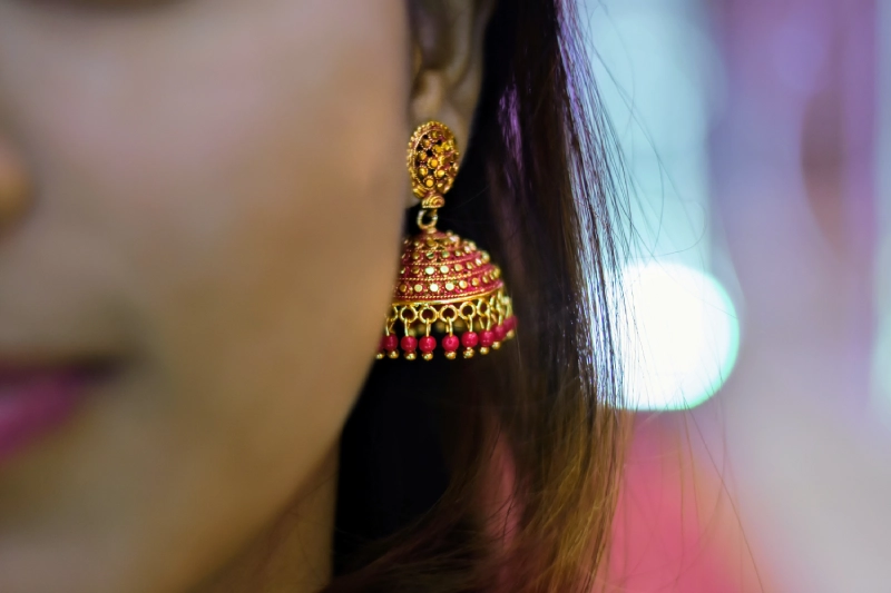 Jhumka a timeless fashion statement.