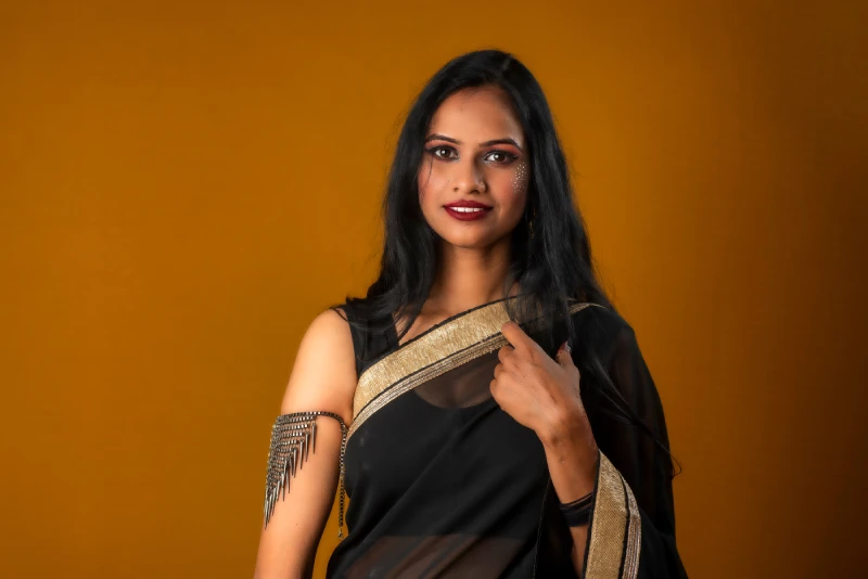 Black Saree Trends 