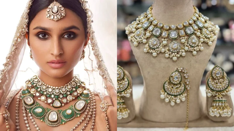Kundan and Polki Jewelry: Traditional Charm Kundan and Polki Jewelry
