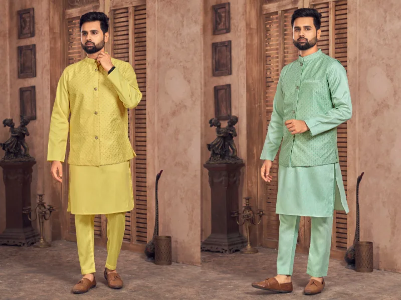 Silk Kurta-Pajama