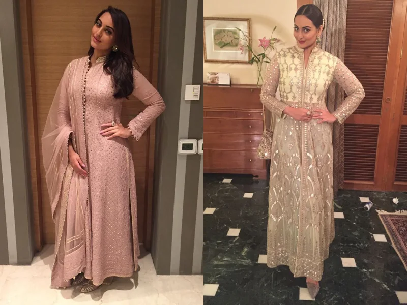 Sonakshi Sinha’s Pastel Anarkali