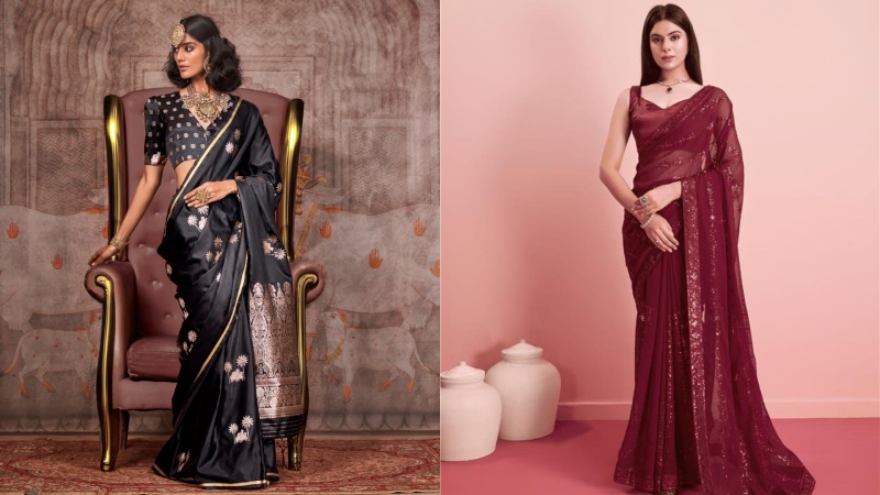 Trendy Saree Draping Styles for Makar Sankranti 2025