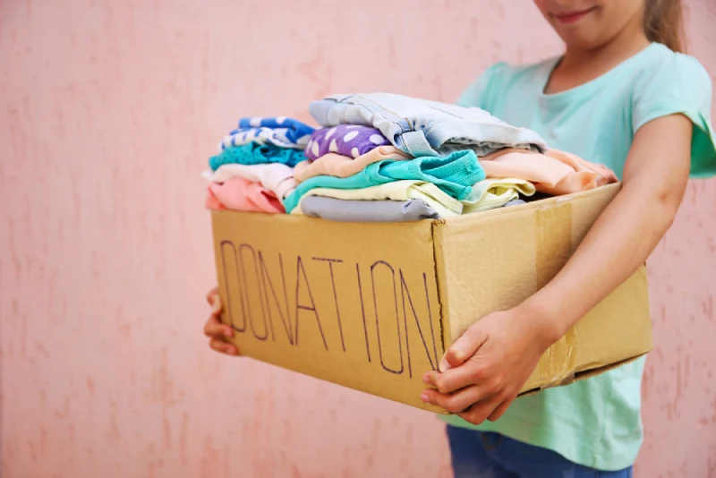  Donate Old Clothes