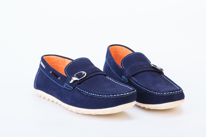 Loafers: A Trendy Option Men's shoes on a white background