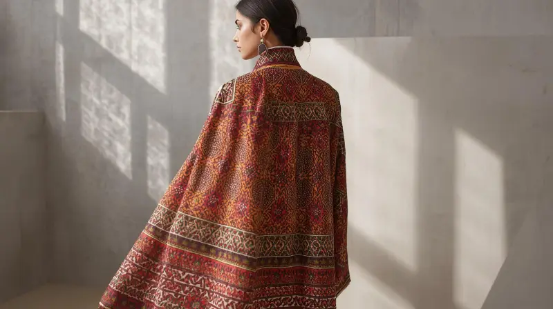 Ajrakh in Contemporary Fashion