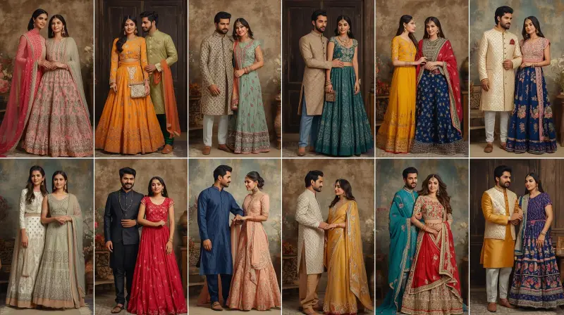Coordinated Festive Outfits for Couples: Cute, Classy or Quirky