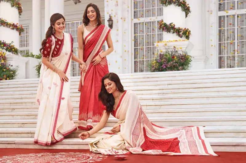 Art of durga Puja Dressing Art of Pujo Dressing