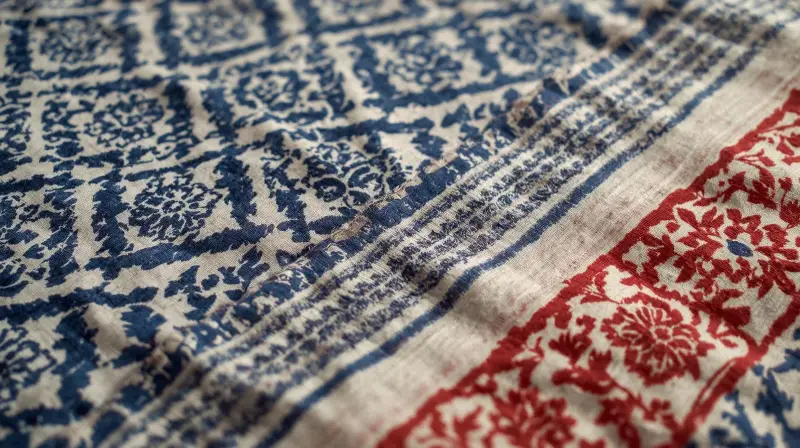 Exploring the Art of Ajrakh Printing on Sarees