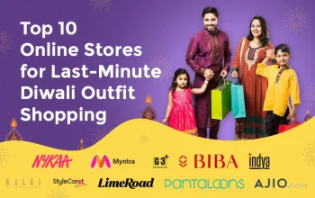 Last minute diwali outfit shopping